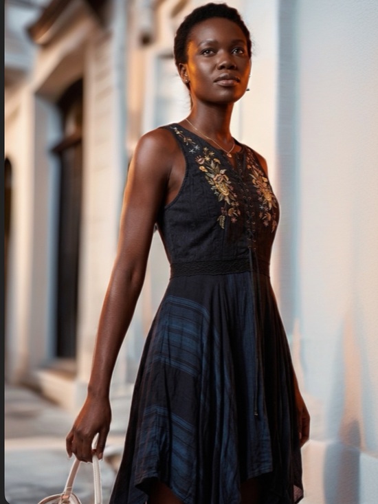 Free People Dresses & Skirts - Free People Coal Combo dress size 10 NWT